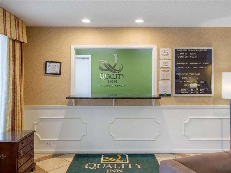 Quality Inn Laurinburg Exteriör bild